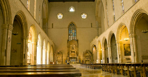 chiesa-santa-chiara-Napoli-interno