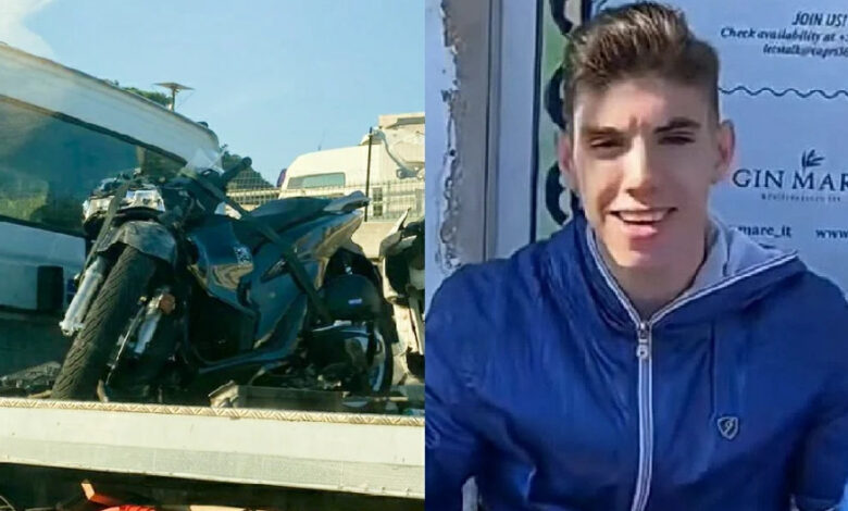 incidente scooter agerola muore autopsia