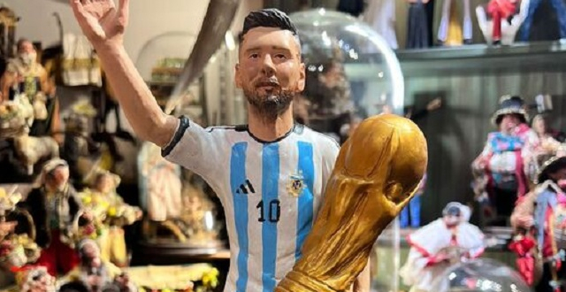 vittoria argentina mondiali messi presepe