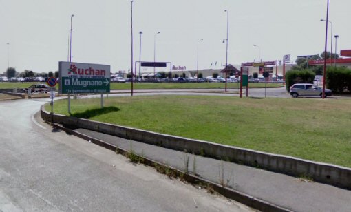 Auchan-Mugnano-Furti-Allarme-Circumvallazione esterna