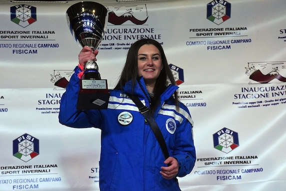 Chiara Carolli, vincitrice Supercoppa