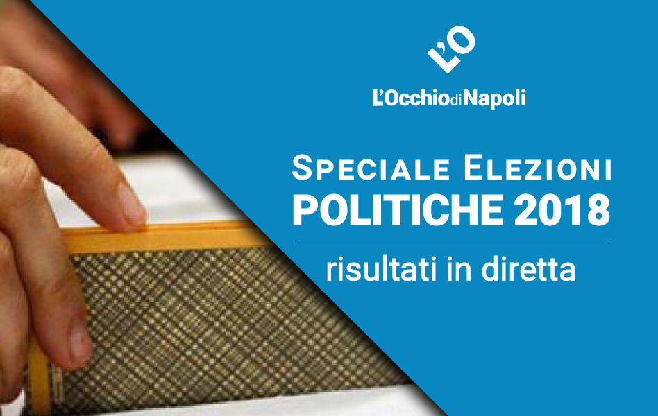 I risultati in diretta delle elezioni politiche del 4 marzo 2018 in provincia di Napoli e in Campania