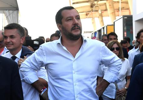 Matteo Salvini al 58mo Salone Nautico di Genova