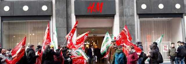 H&M protesta