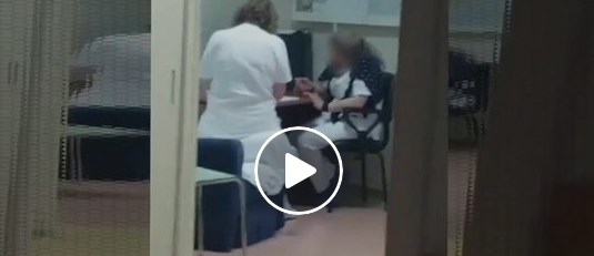 ospedale Nola infermiere manicure
