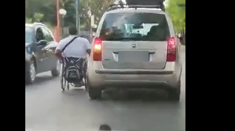 Disabile-trainare-automobile-Volla