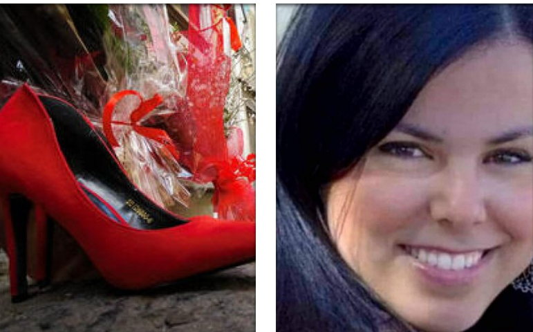 femminicidio-napoli-fiori-scarpe-rosse-sotto-abitazione-ornella-pinto