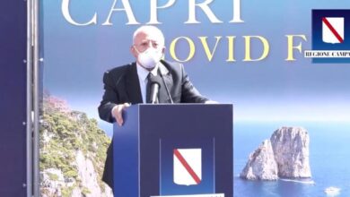 Vincenzo De Luca a Capri