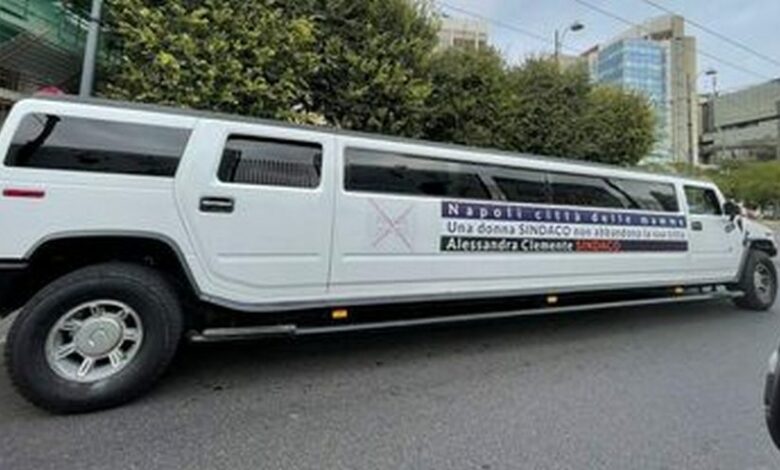 elezioni-napoli-campagna-elettorale-limousine