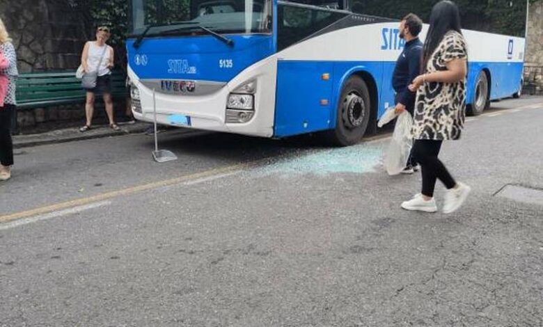 sorrento incidente autobus