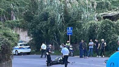 incidente scooter statale agerola muore