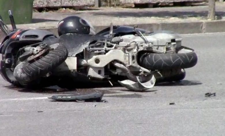 incidente scooter asse mediano