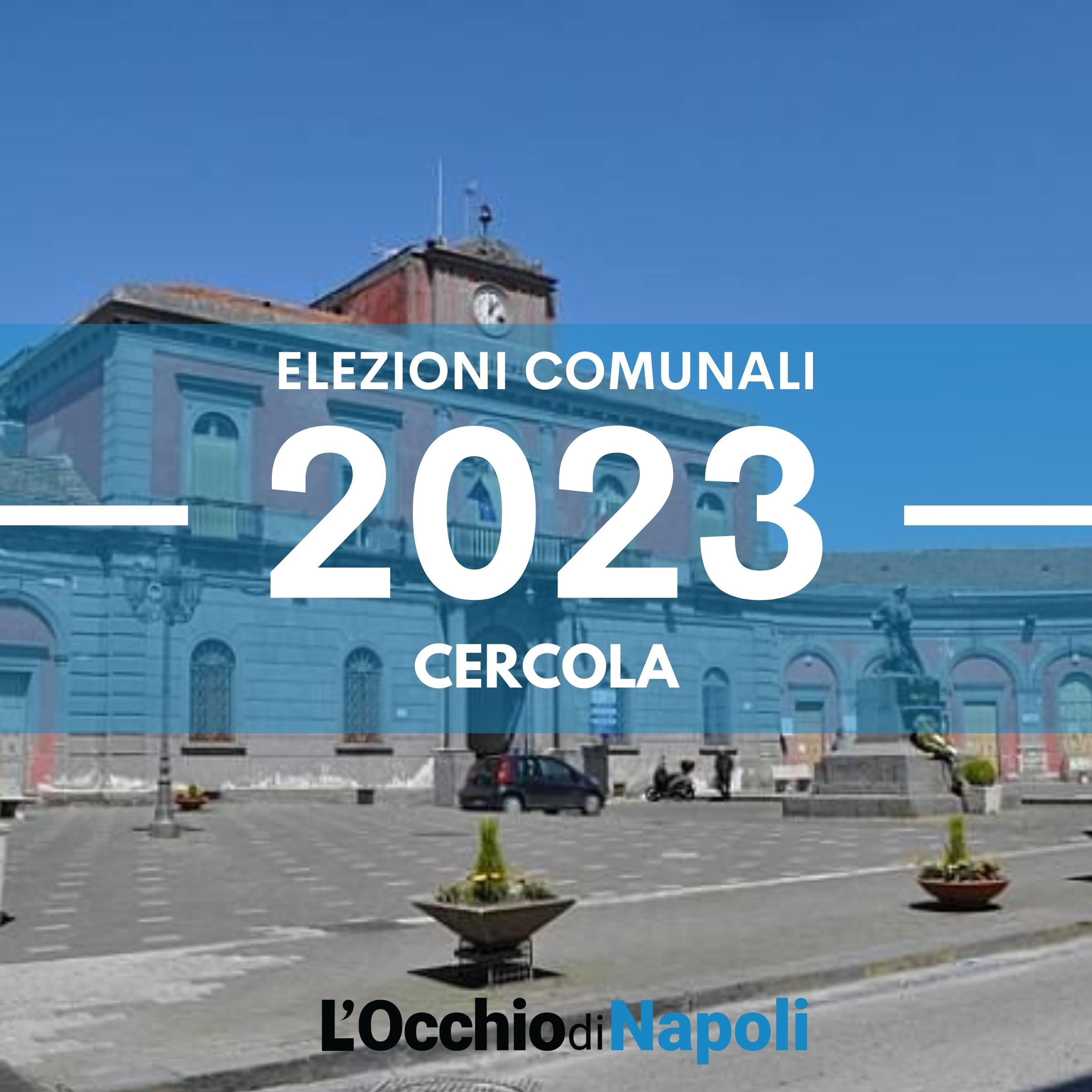 Elezioni comunali 2023 Cercola liste candidati