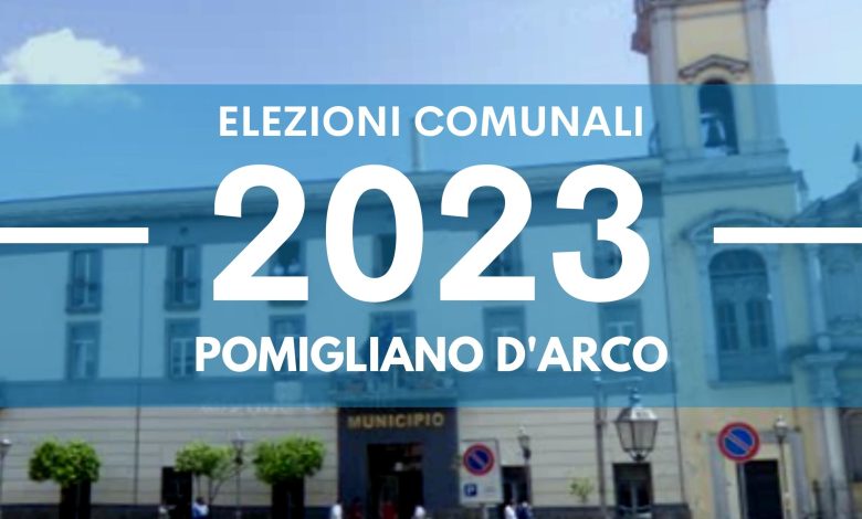 Elezioni comunali 2023 Pomigliano D'Arco liste candidati