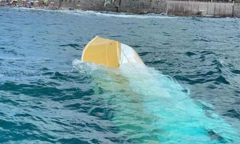 ischia barca affonda turisti salvati 1 agosto