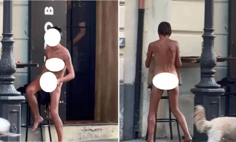 donna nuda torre del greco video virale 5 ottobre
