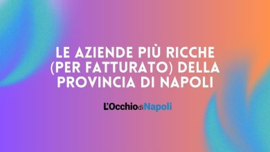 Le aziende più ricche (per fatturato) della provincia di Napoli